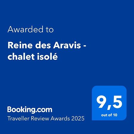 Reine Des Aravis - Chalet Isole Flumet Kültér fotó